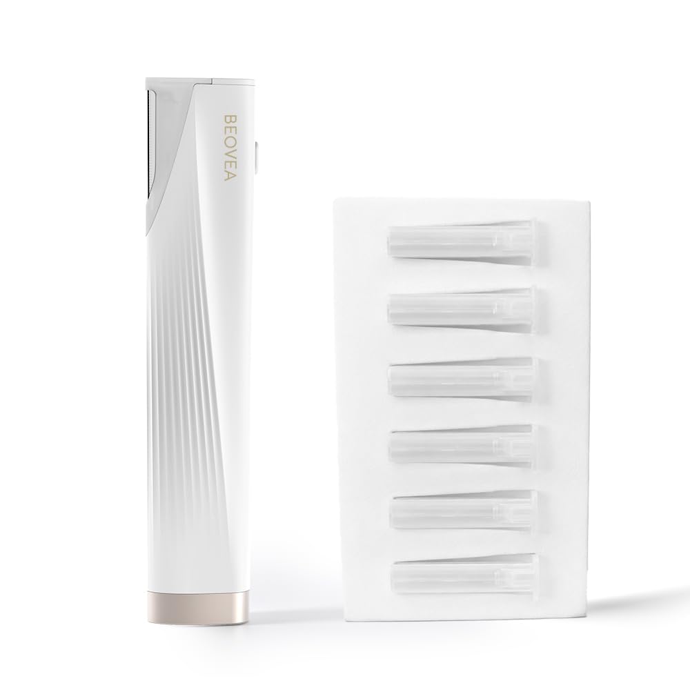 Rechargeable Dermaplaning Tool with LED Light W376978