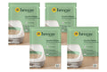 3.5 lbs Pack of 4 Unscented Recycled Paper Cat Litter Pellets U682893