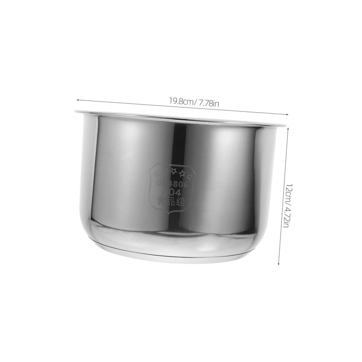 3L Stainless Steel Inner Cooking Pot E3899