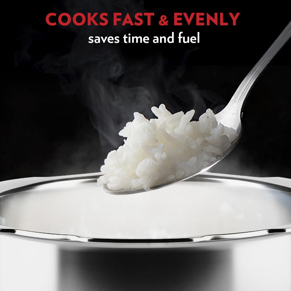 3 L Stainless Steel Pressure Cooker N2194