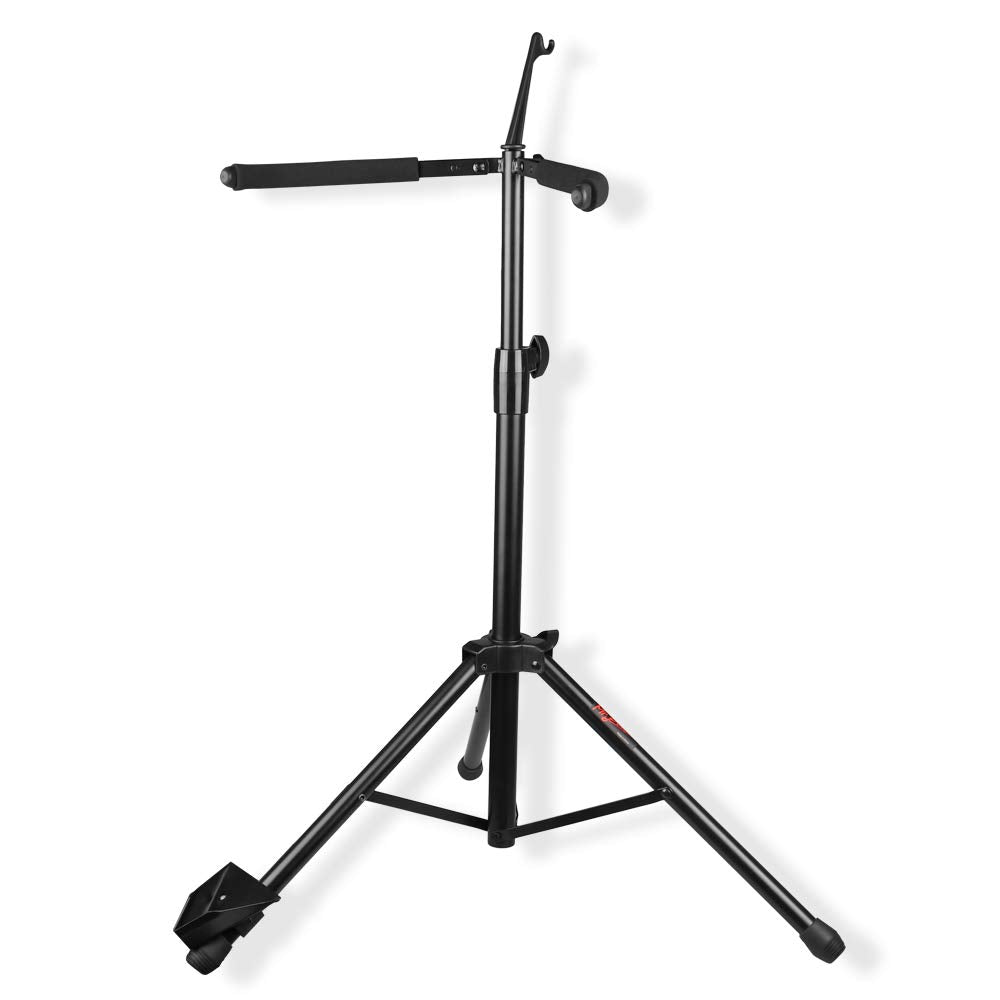 Adjustable Foldable Cello Stand with Bow Hook A3673
