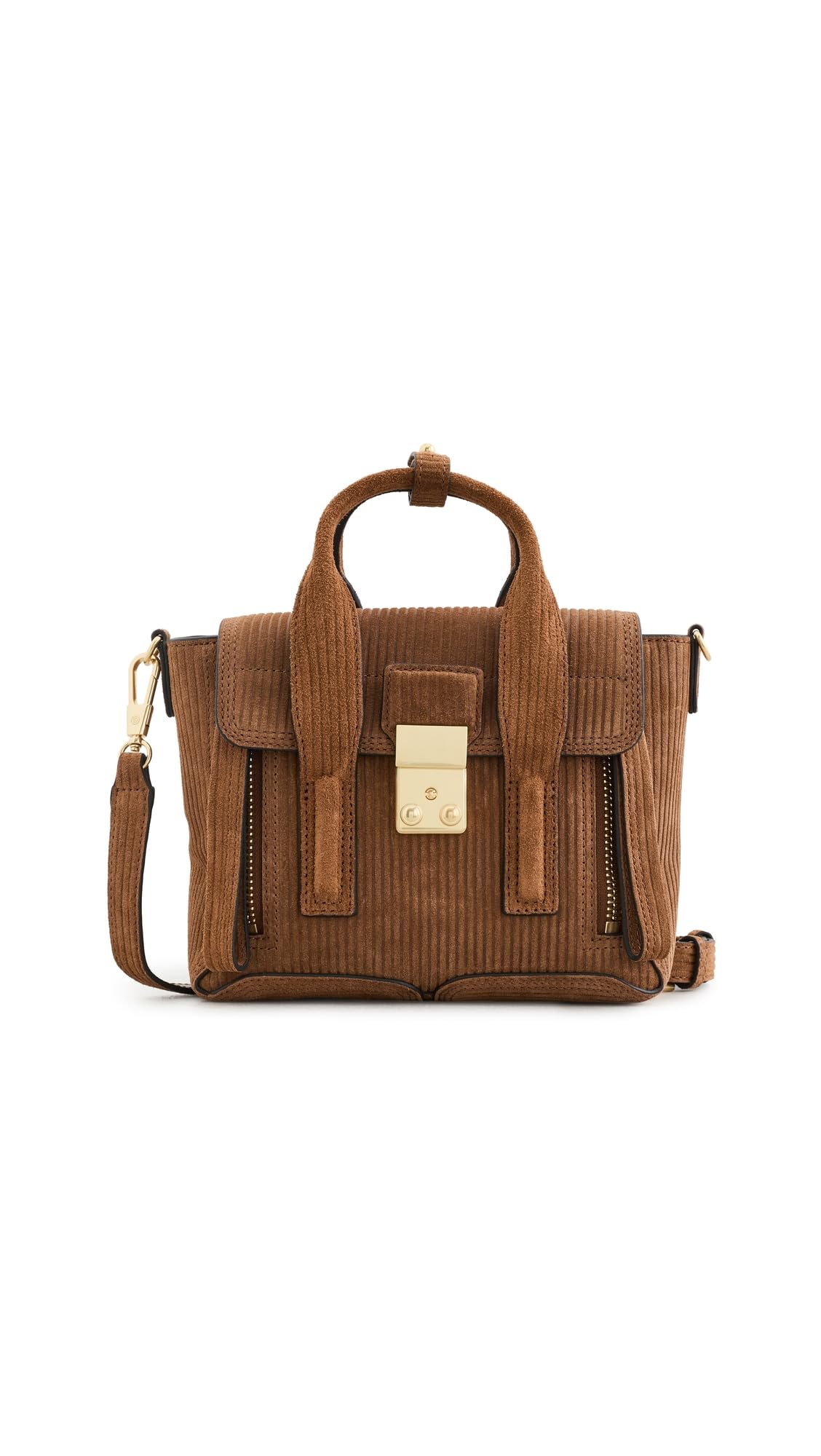 Embossed Suede Mini Crossbody Bag B96704