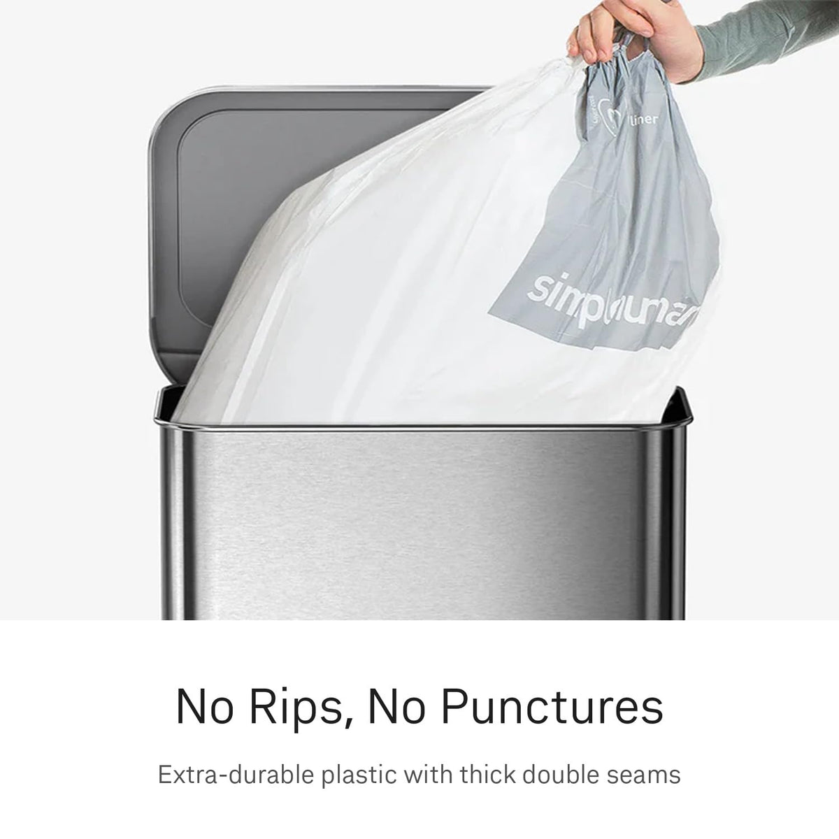 100 Count Drawstring Kitchen Trash Bags E332710