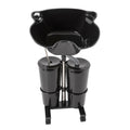 Portable Height-Adjustable Shampoo Basin with 2 Water Buckets H371