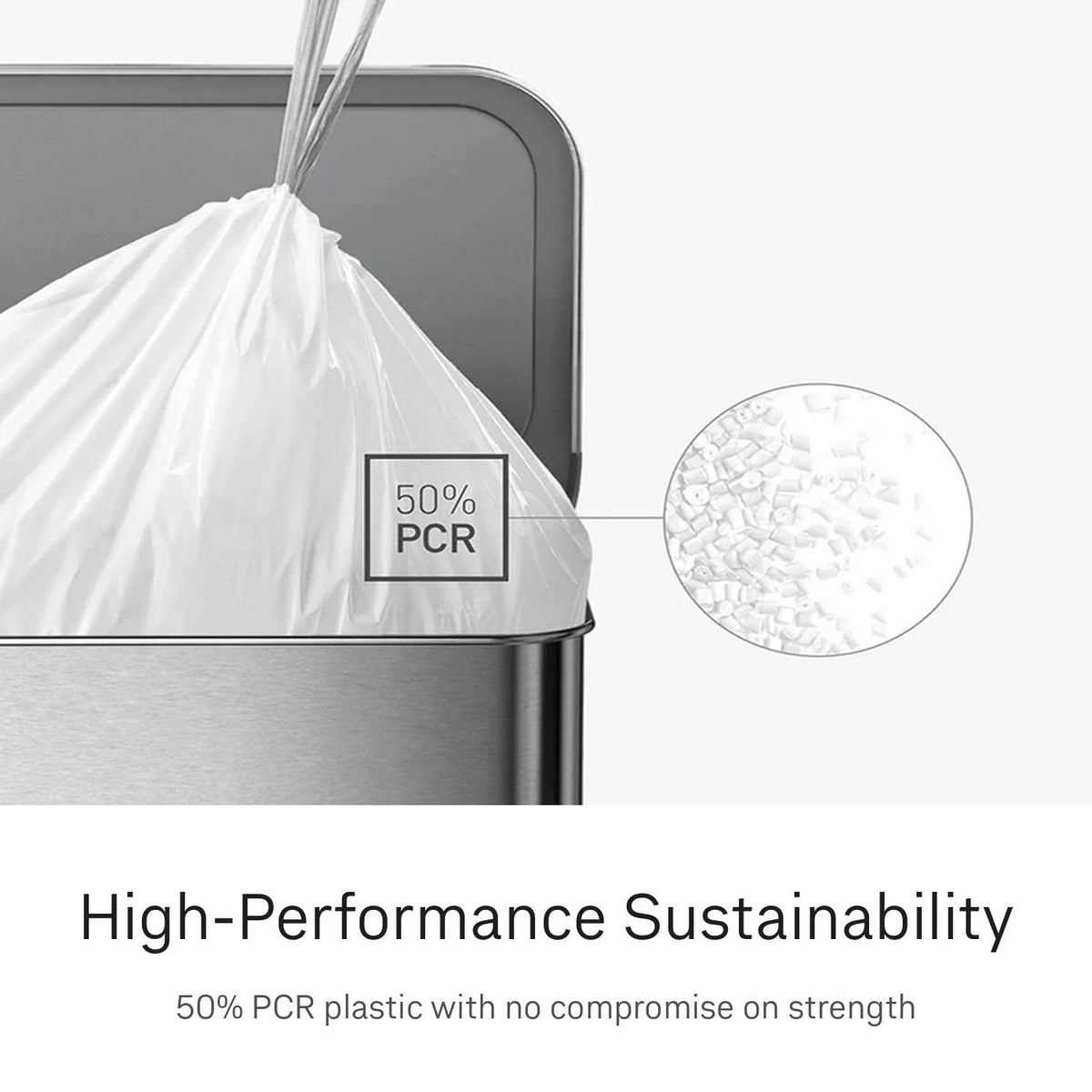 100 Count Drawstring Kitchen Trash Bags E332710