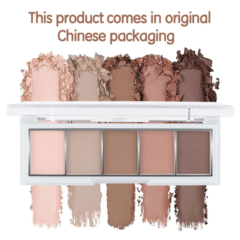 Peach Nude Neutral Matte Eyeshadow Palette L6994