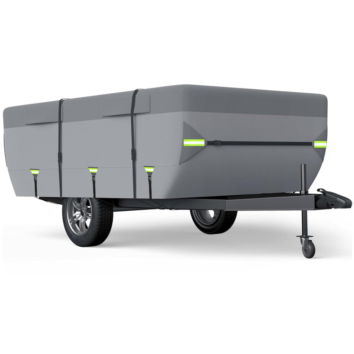 12'-14' 7 Layers Waterproof Breathable Pop Up Folding Camper Cover Y55955