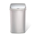 13 Gallon Automatic Stainless Steel Trash Can C1572