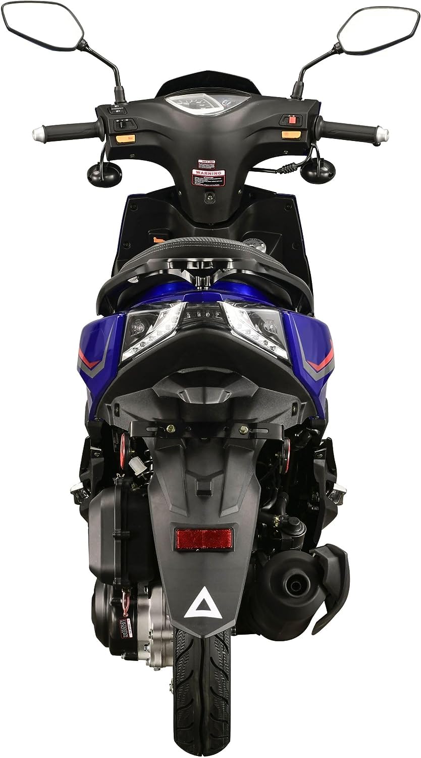 150cc Gas Automatic Scooter Moped with 10" Aluminum Wheels F866127