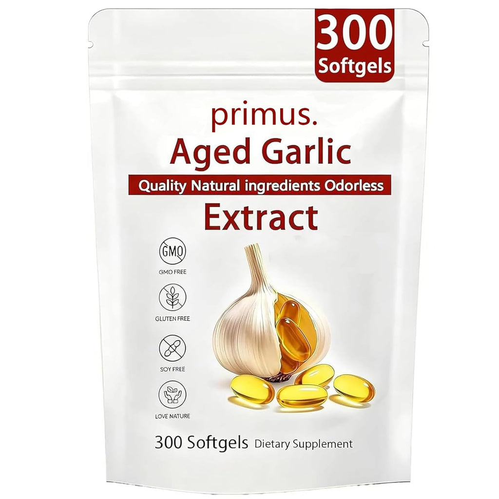 Odorless Garlic Extract 300 Softgels V65228