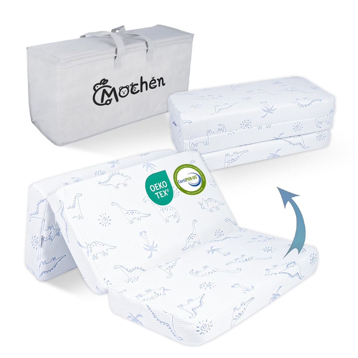 38x26 Dual Sided Memory Foam Pack and Play Mattress G9385
