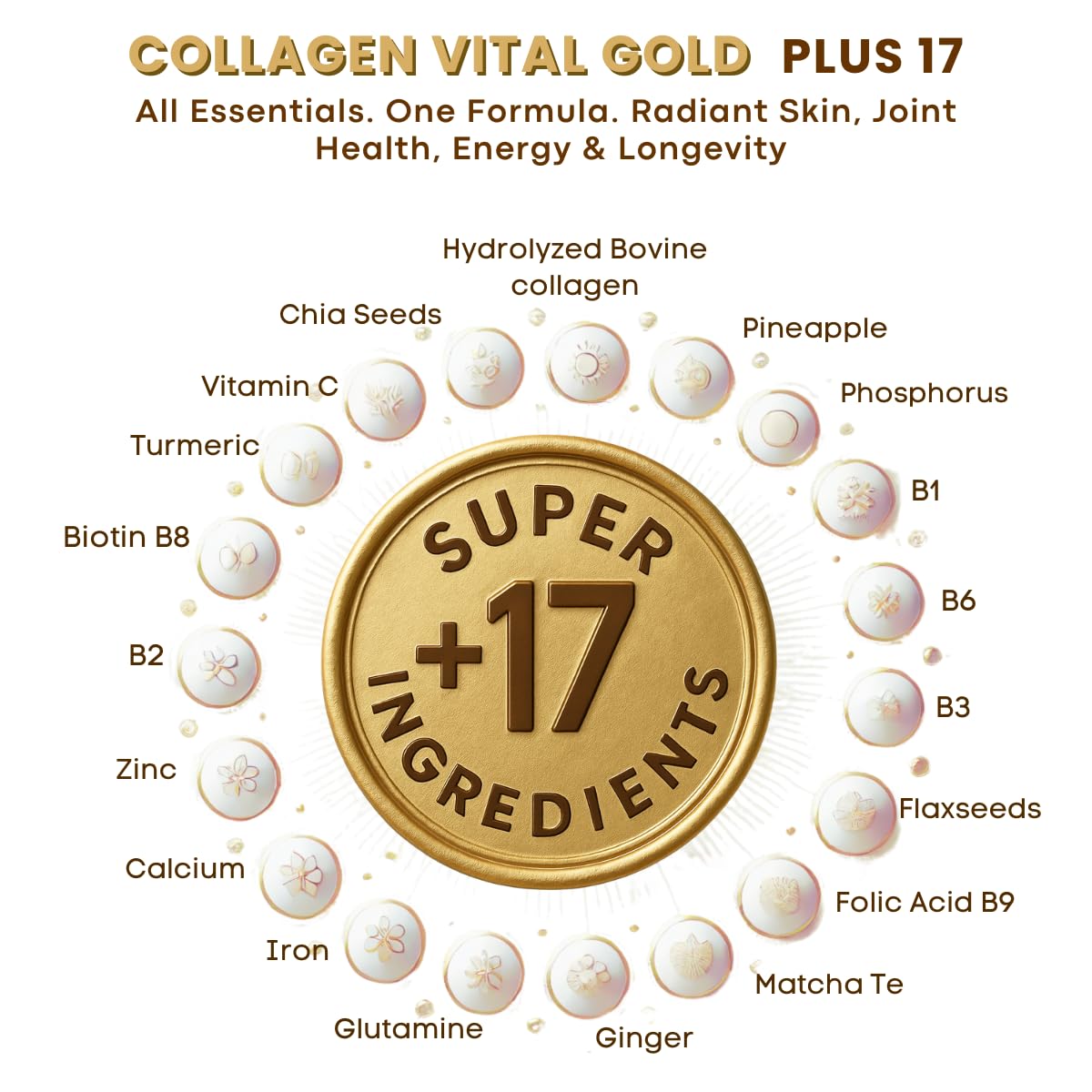 Collagen Peptides Powder Cocoa Flavor 26 oz U11213