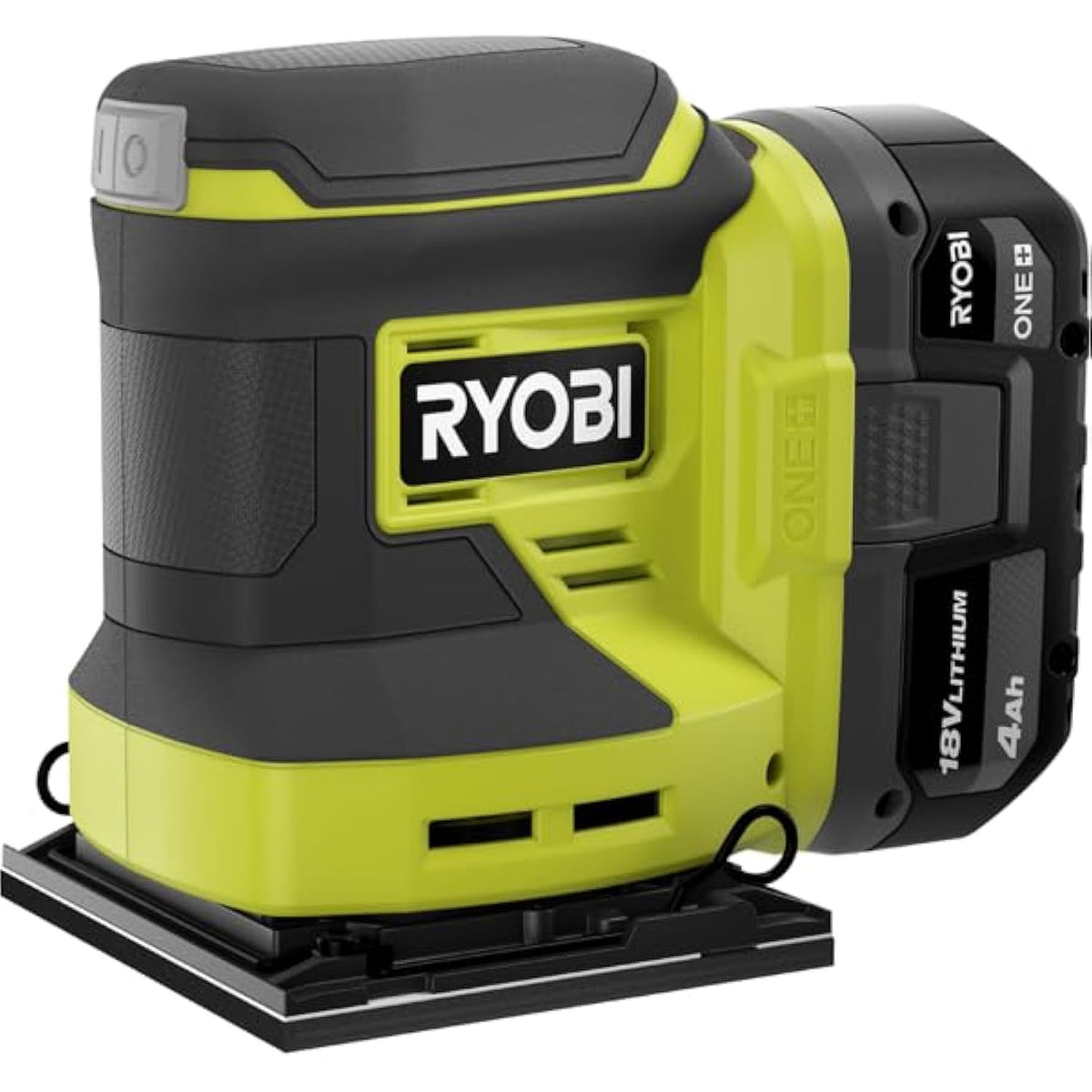 18V Cordless 1/4 Sheet Sander Kit with Battery and Charger Y999