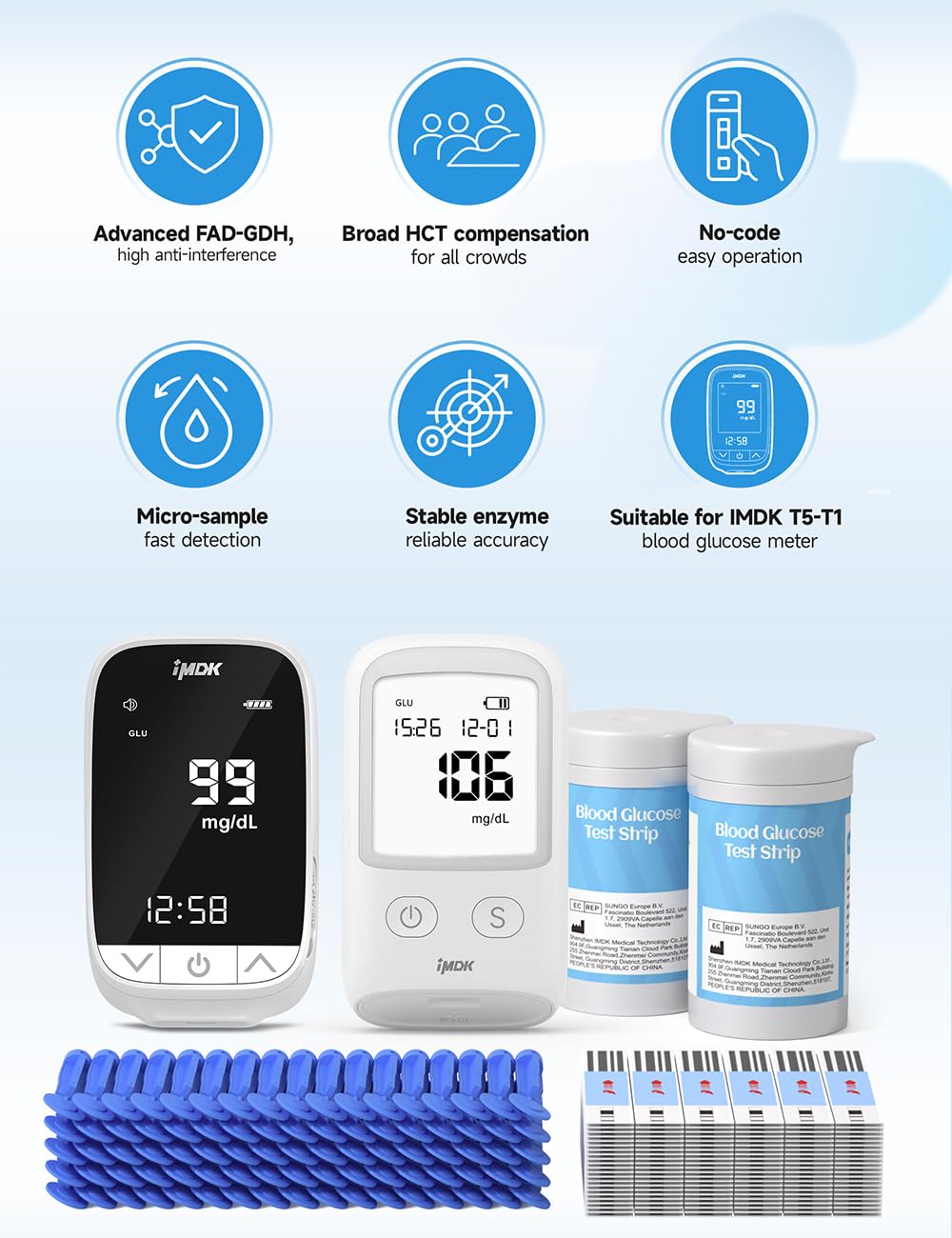 Blood Glucose Test Strips 100 Count X89736