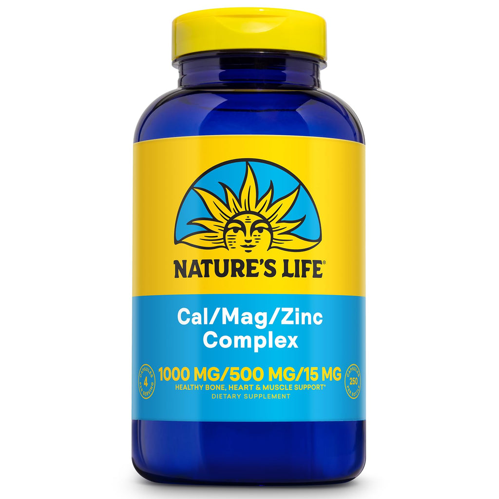 Cal Mag Zinc Complex 250 Count Capsules V245308