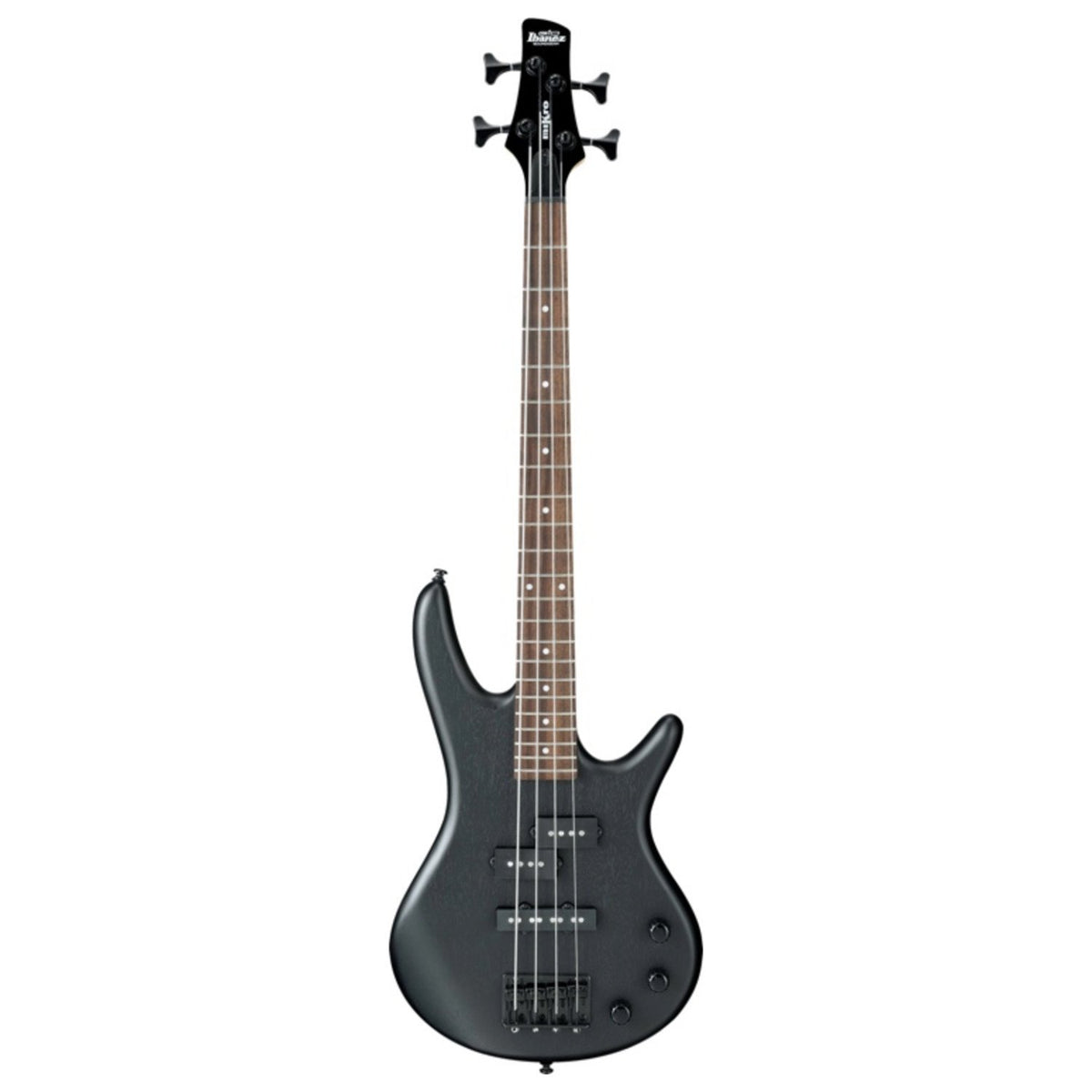 Weathered Black Electric Bass Guitar F92645