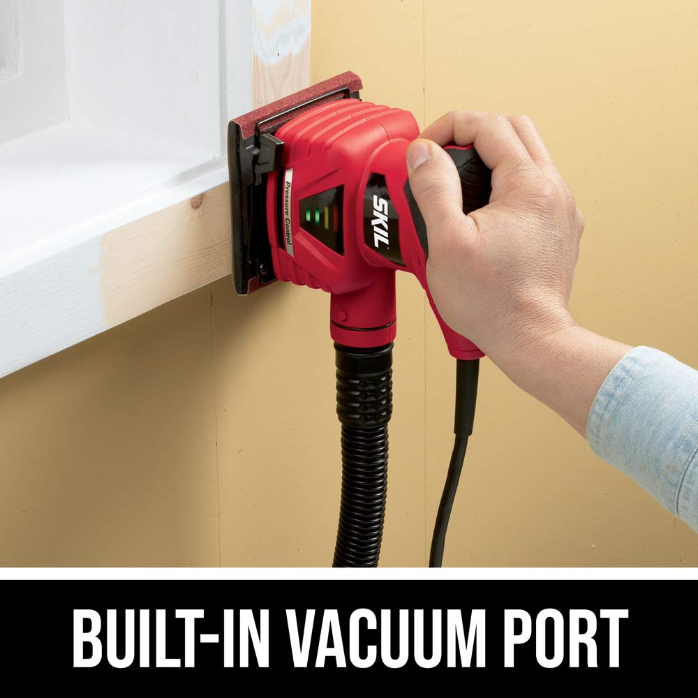 2.0 Amp 1/4 Sheet Palm Sander with Pressure Control U740