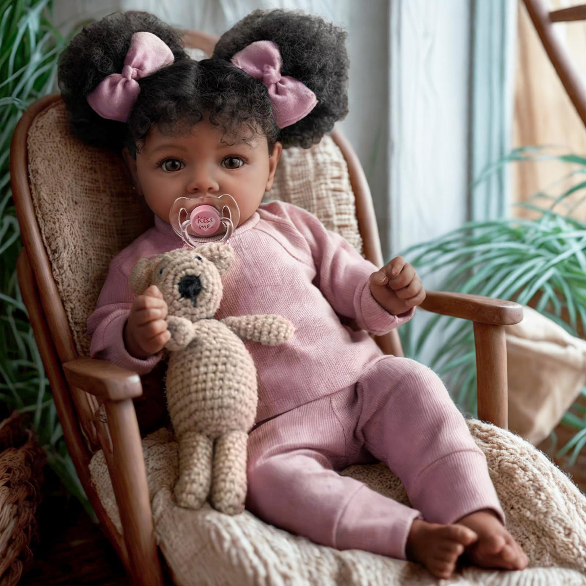 20 Inch Black Baby Girl P914619