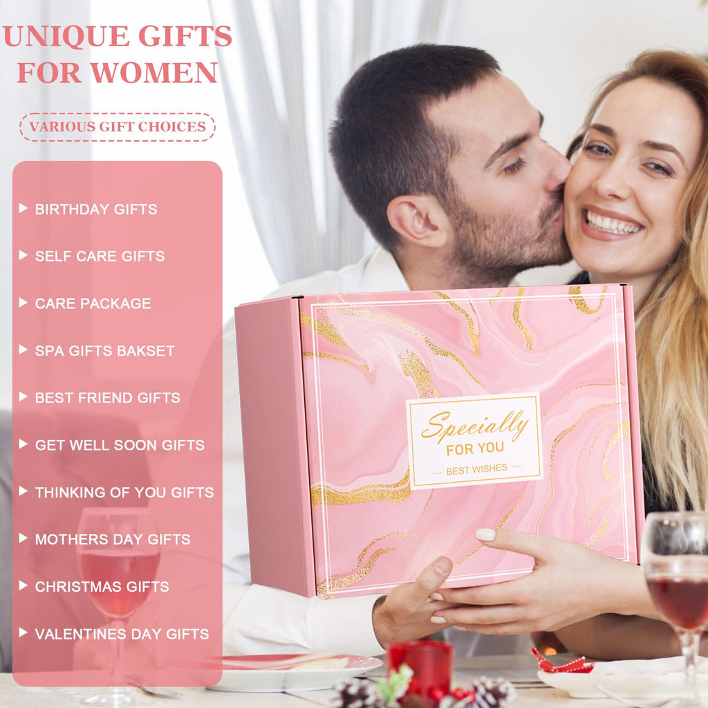 Pink Relaxing Spa Gift Set with Blanket S39425