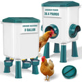 Chicken Feeder and Waterer Set 3 Gallon G7619