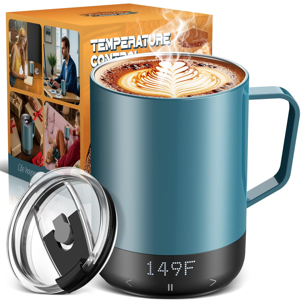 14 Oz Rechargeable Self Heating Coffee Mug Q482148