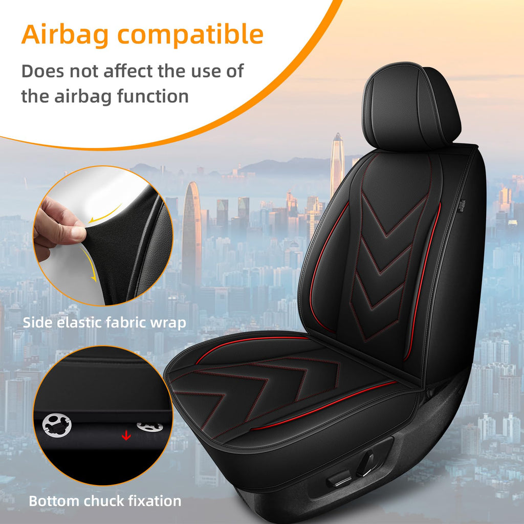 Waterproof Leather Full Set Car Seat Covers I954965