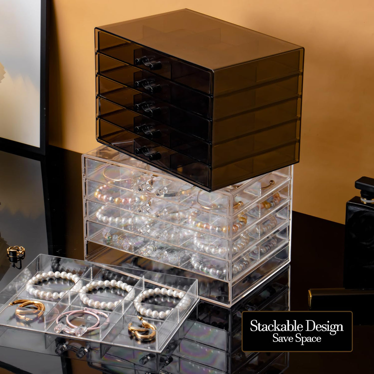 Earring Organizer Box 30 Compartments C786