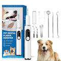 White Dog Teeth Cleaning Kit with LED Light H102