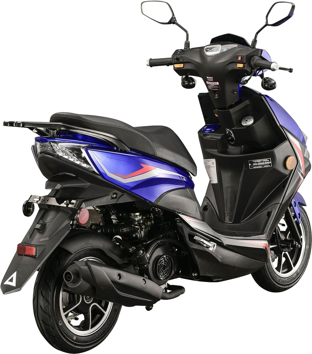 150cc Gas Automatic Scooter Moped with 10" Aluminum Wheels F866127