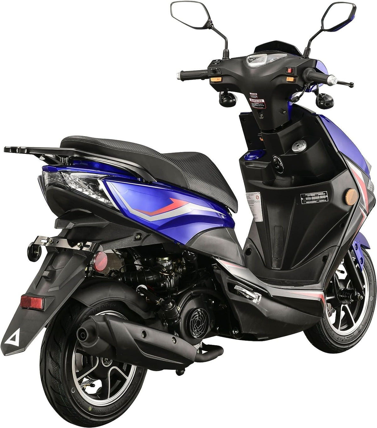 150cc Gas Automatic Scooter Moped with 10" Aluminum Wheels F866127