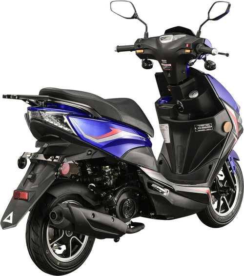 150cc Gas Automatic Scooter Moped with 10" Aluminum Wheels F866127