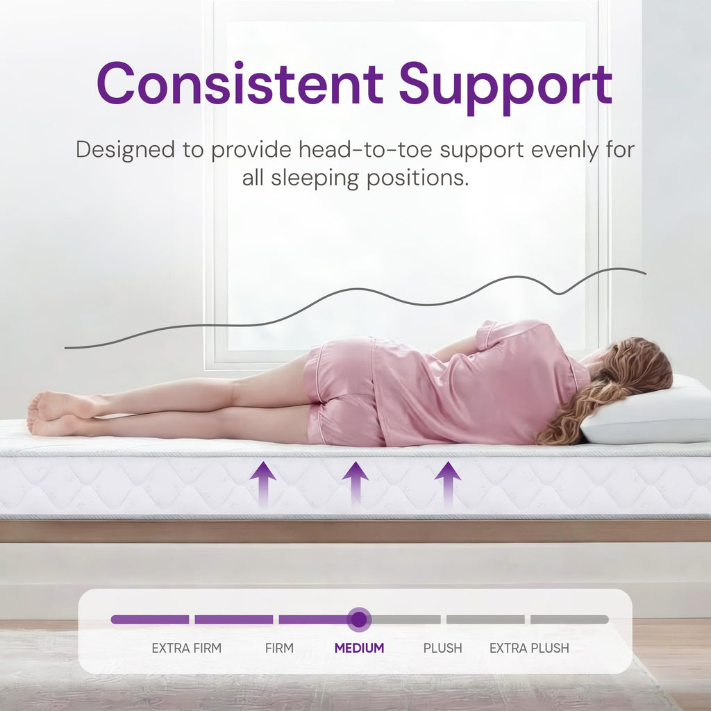 Full Size 8 Inch Hybrid Cooling Mattress L758