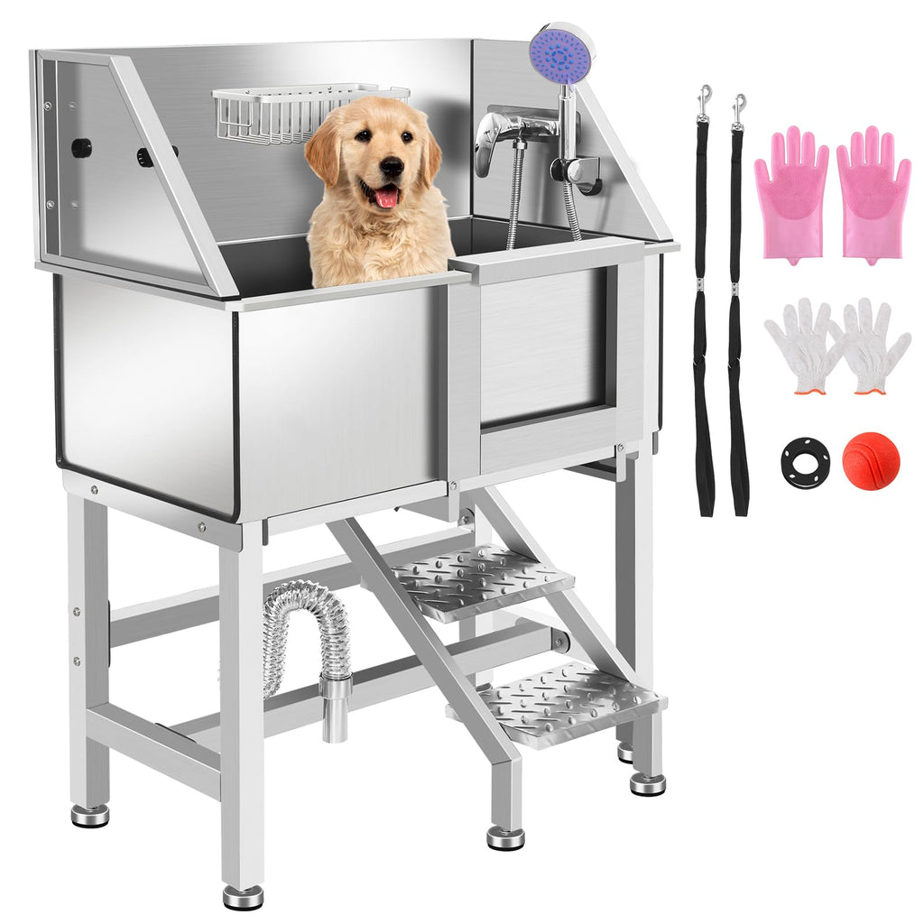 Stainless Steel Dog Washing Station Q527