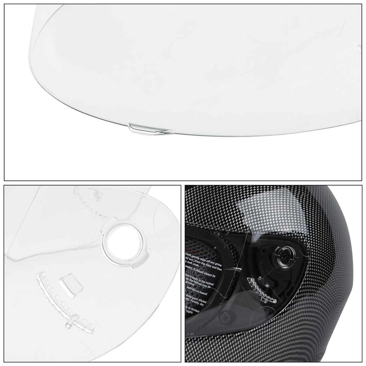 Motorcycle Flip Up Full Face Helmet Visor B321323