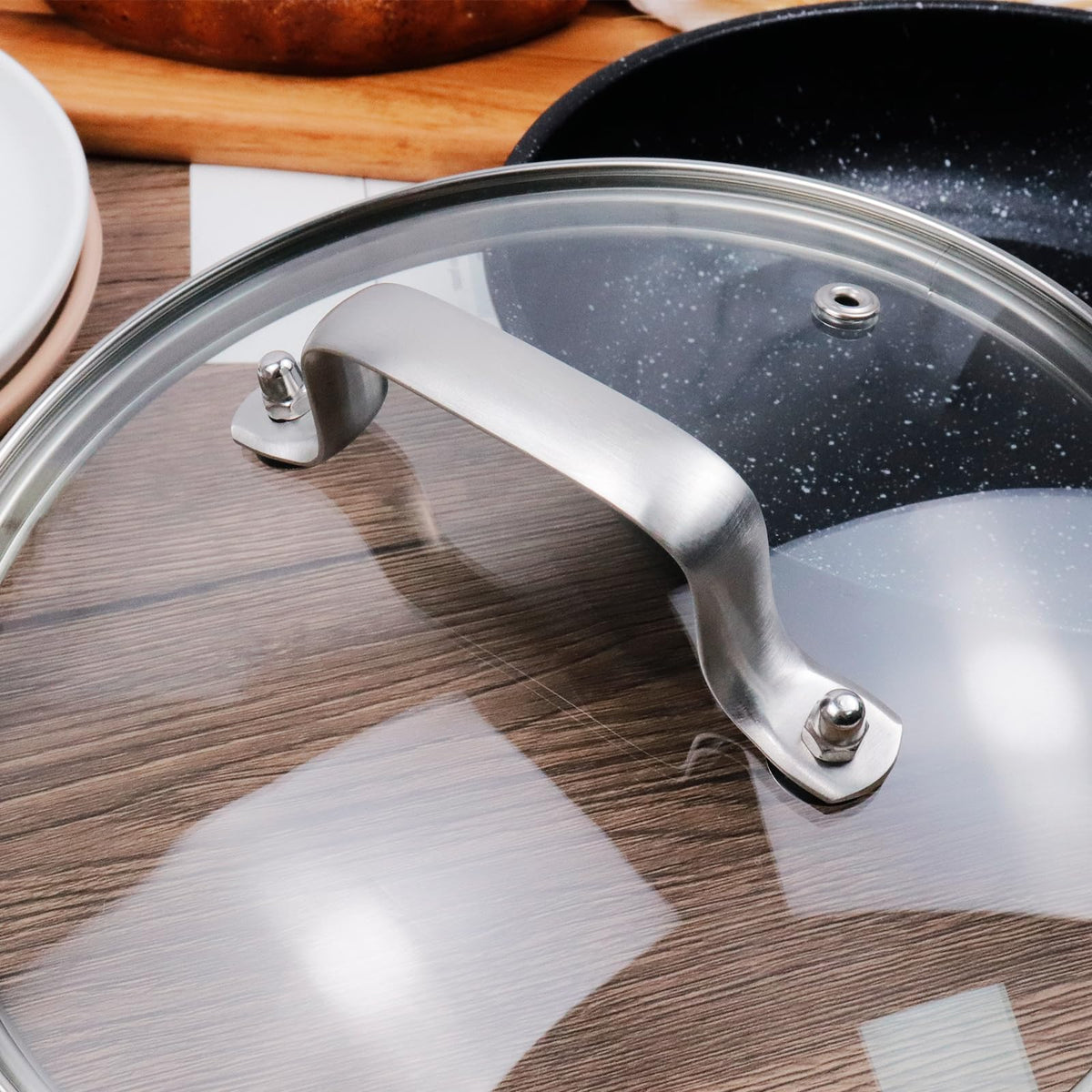 10" Tempered Glass Lid Q7053