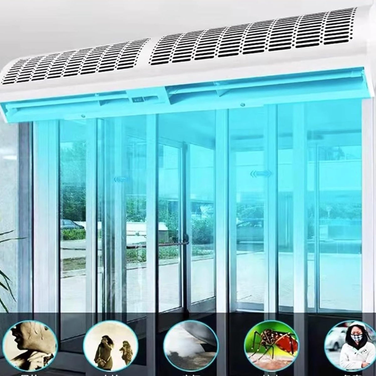 Wall-mounted Air Curtain Q1457