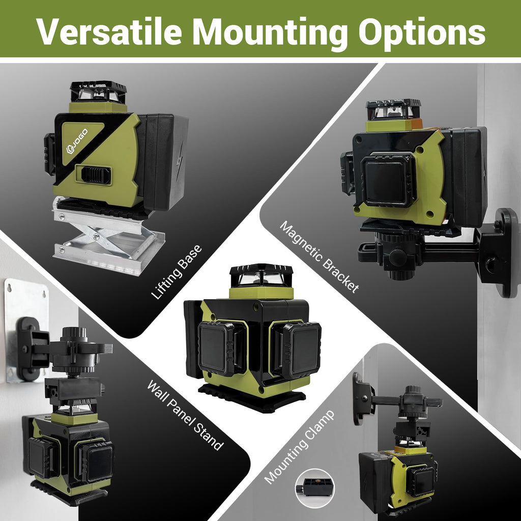 360 Self Leveling Green Laser Level with Magnetic Stand F329