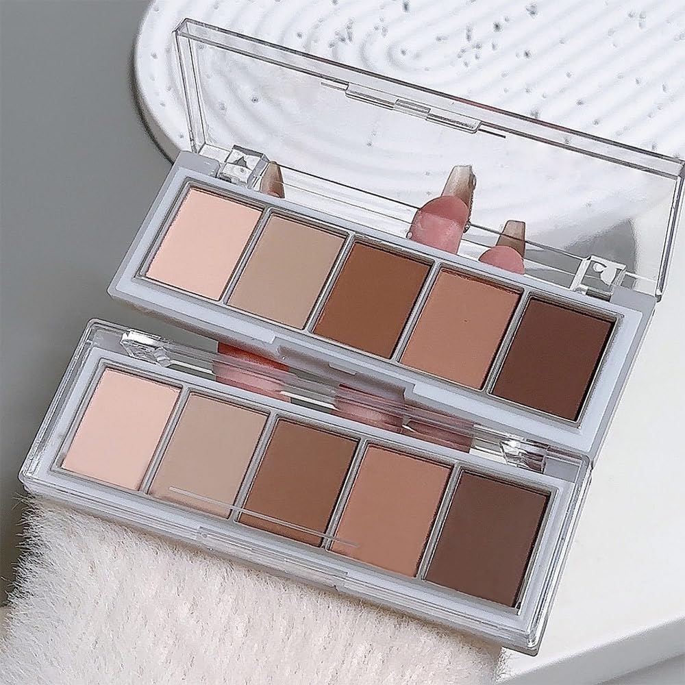 Peach Nude Neutral Matte Eyeshadow Palette L6994
