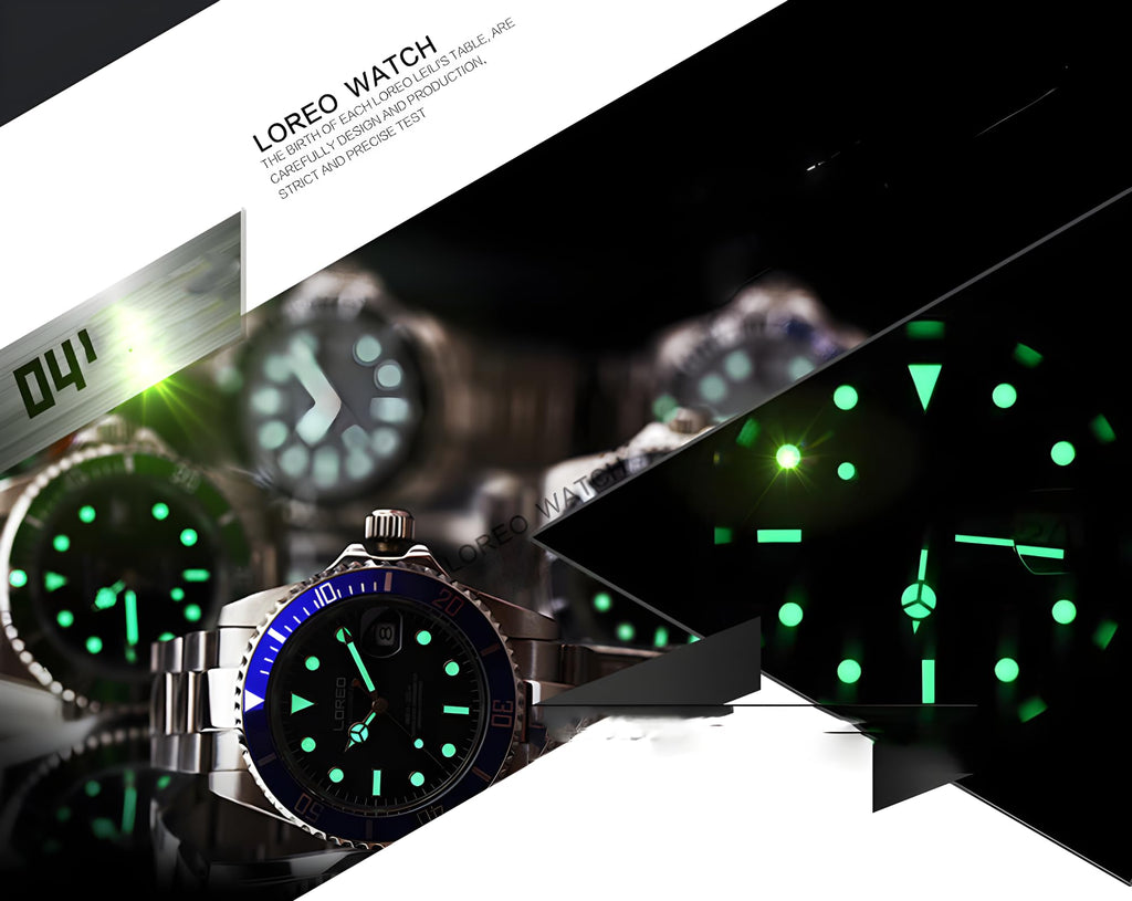 Men's Automatic Watch Sapphire 200M Waterproof V720428