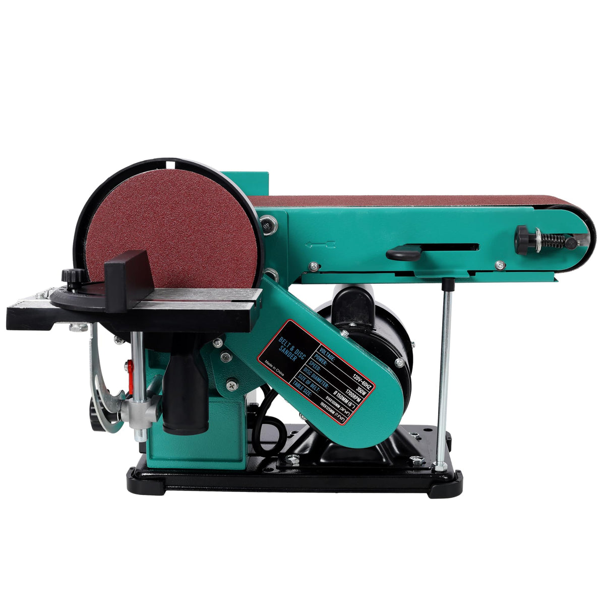 4" x 36" Belt Sander 6" Disc Polisher Grinder H143