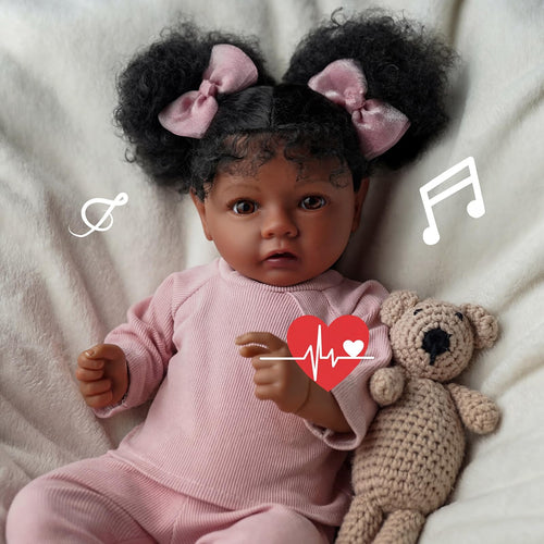20 Inch Black Baby Girl P914619
