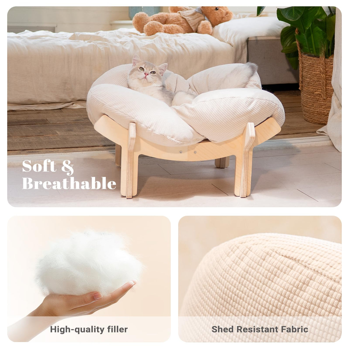 Elevated Cat Bed B304