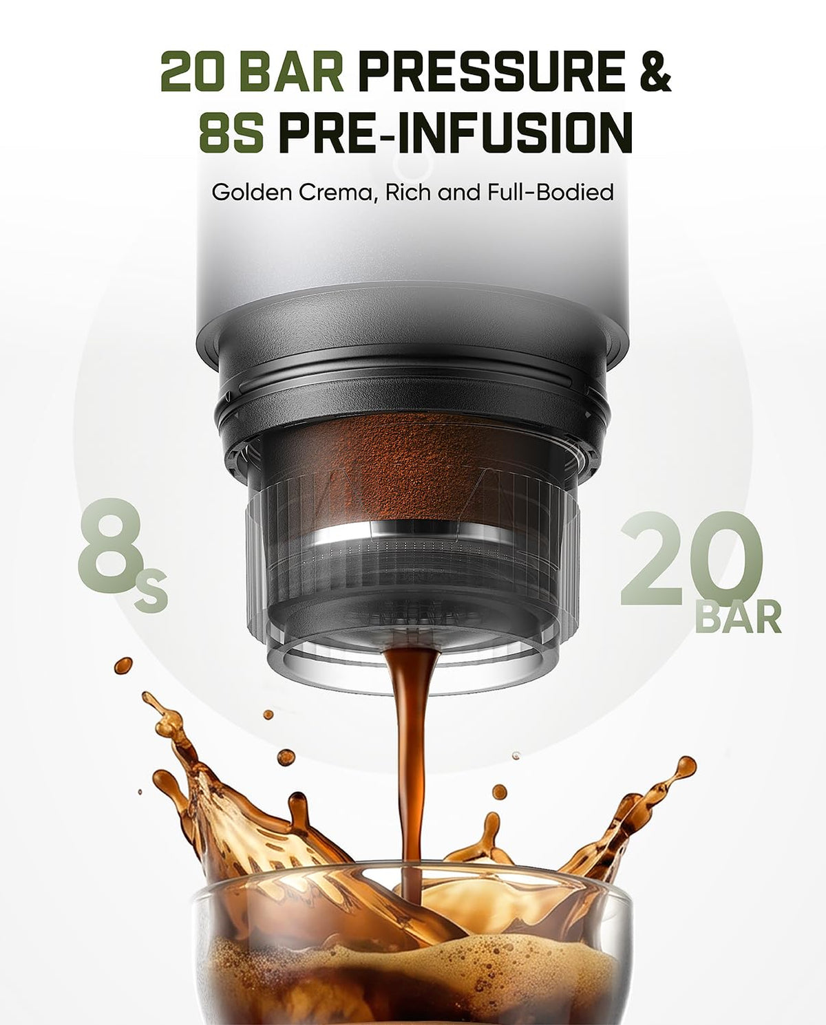Portable Espresso Maker with USB-C F16291