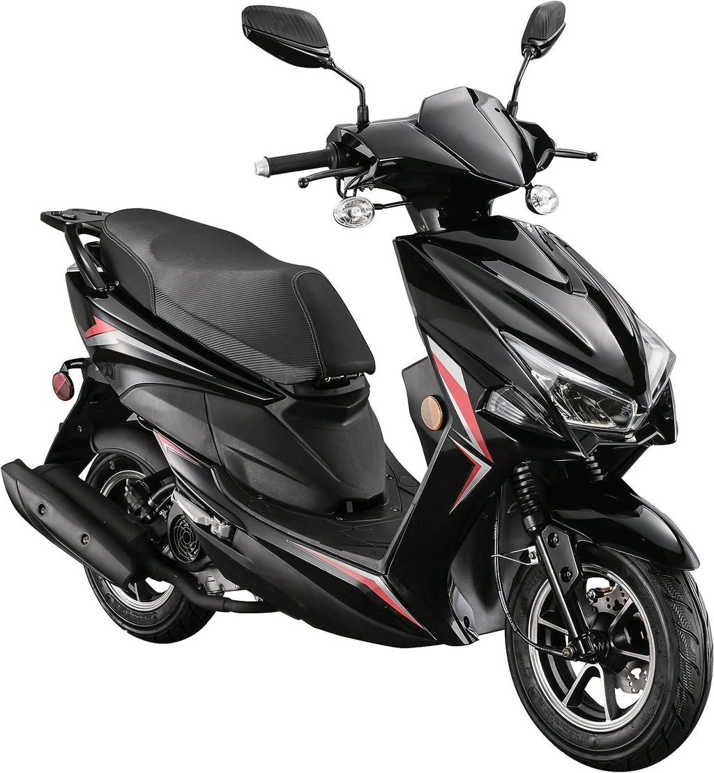 150cc Gas Automatic Scooter Moped with 10" Aluminum Wheels F866127