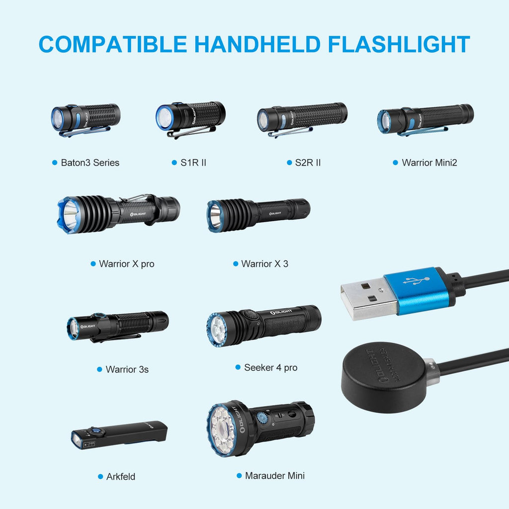 Bright Flashlight 10,000 Lumen 750 Meters Beam Distance V694