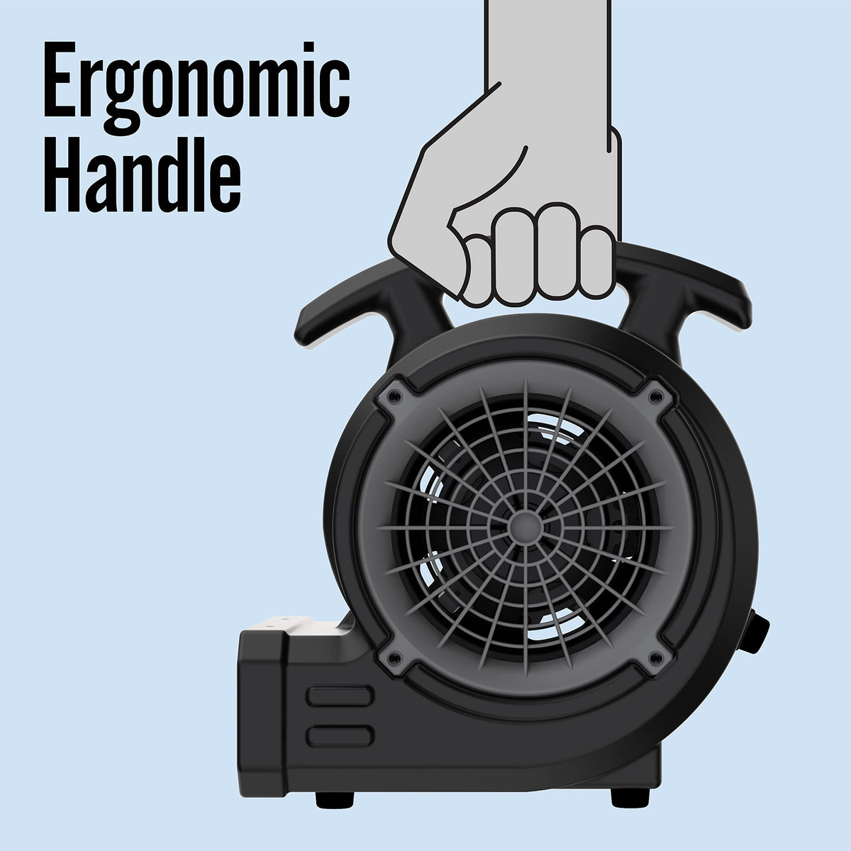 1/8 HP Portable Air Mover Utility Fan G79399
