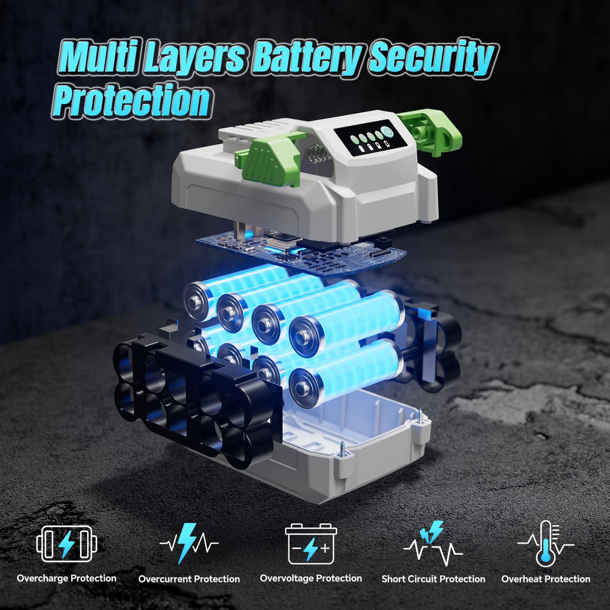 20V 4.0Ah Rechargeable Lithium Battery A96749
