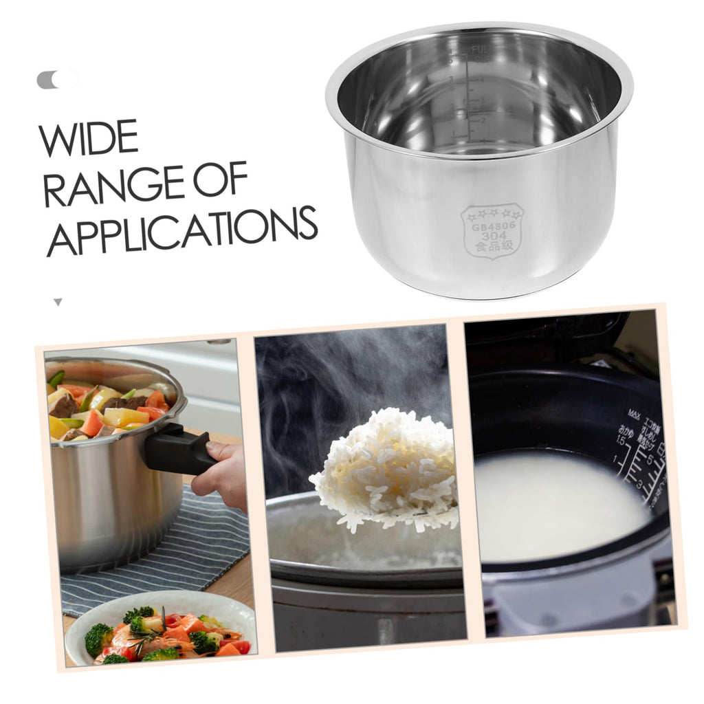 3L Stainless Steel Inner Cooking Pot E3899