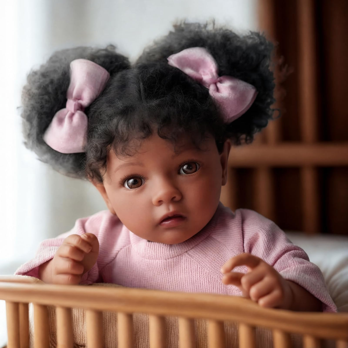 20 Inch Black Baby Girl P914619