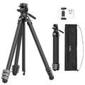 Carbon Fiber Compact Travel Tripod with Fluid Head N952